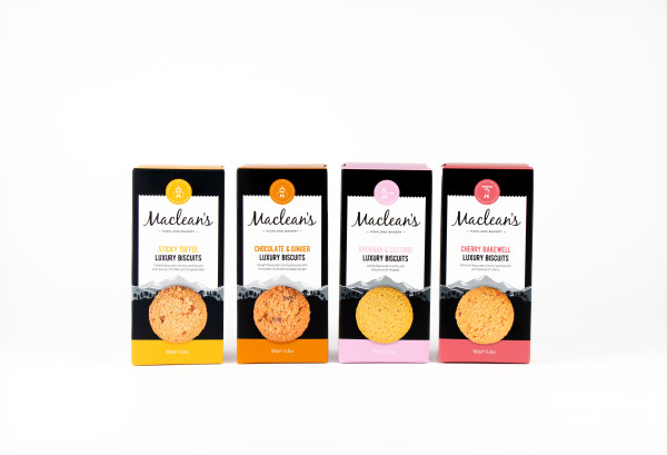 Rhubarb & Custard Luxury Biscuits