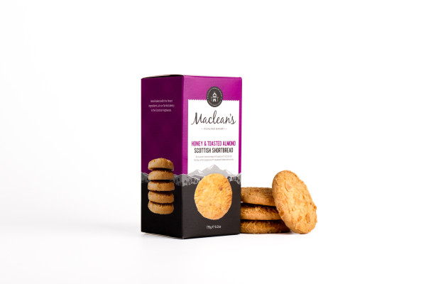 Honey & Toasted Almond Scottish Shortbread